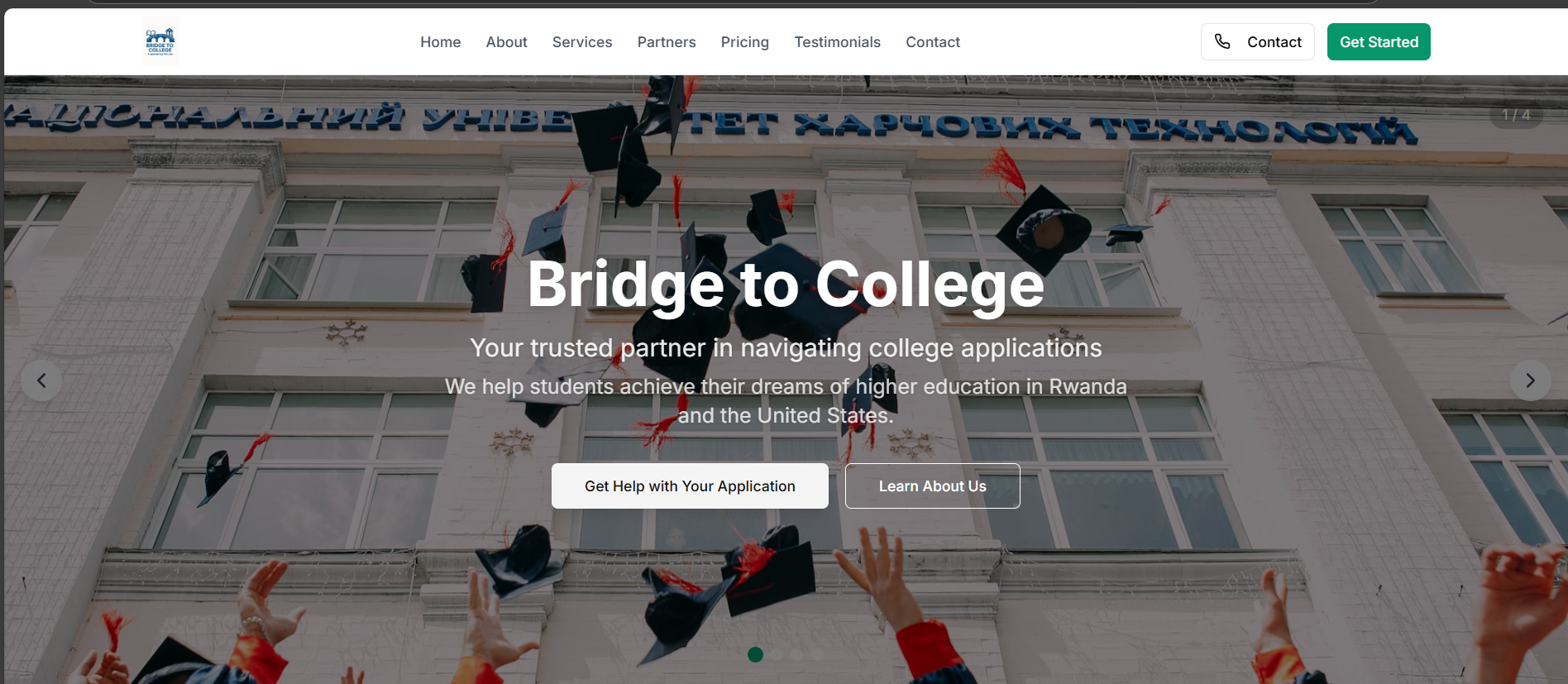 Rwanda Bridge to College