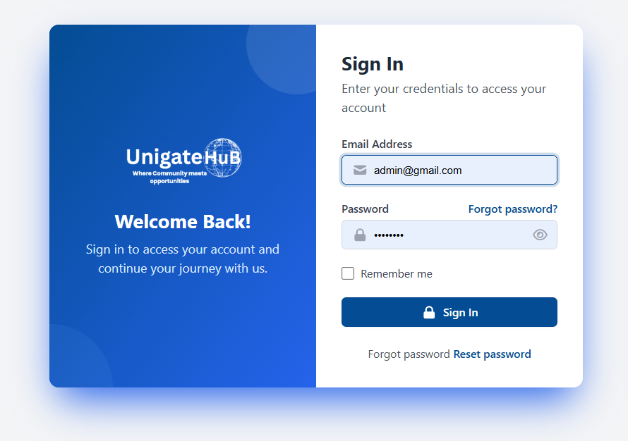 UnigateHub Platform